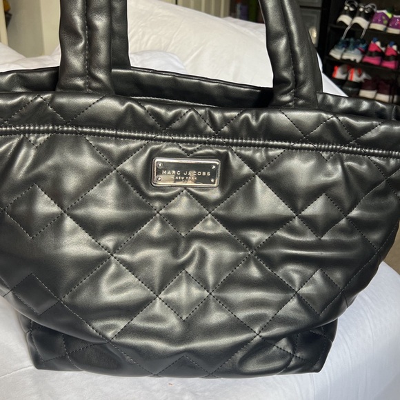 Marc Jacobs Handbags - Marc Jacobs Black Quilted Tote Bag